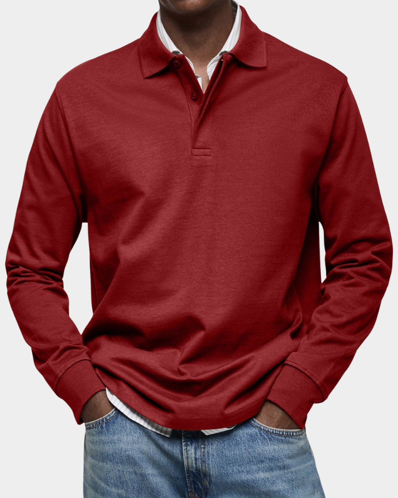 Wilson | Classic Long Sleeve Polo Shirt