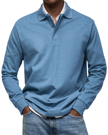 Heravis | Luxury Long-Sleeve Polo