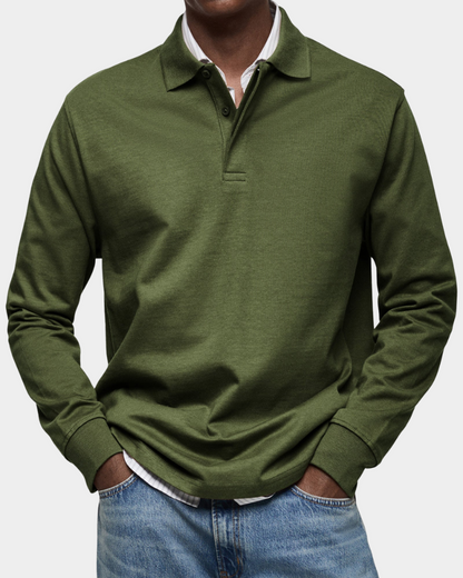 Wilson | Classic Long Sleeve Polo Shirt