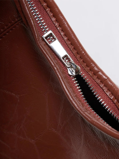 YAYA Distressed Leather Tote