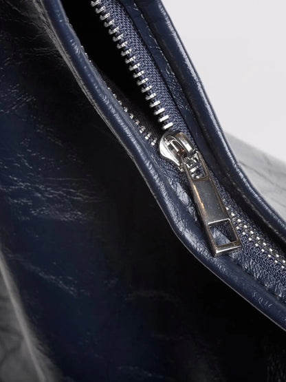 YAYA Distressed Leather Tote