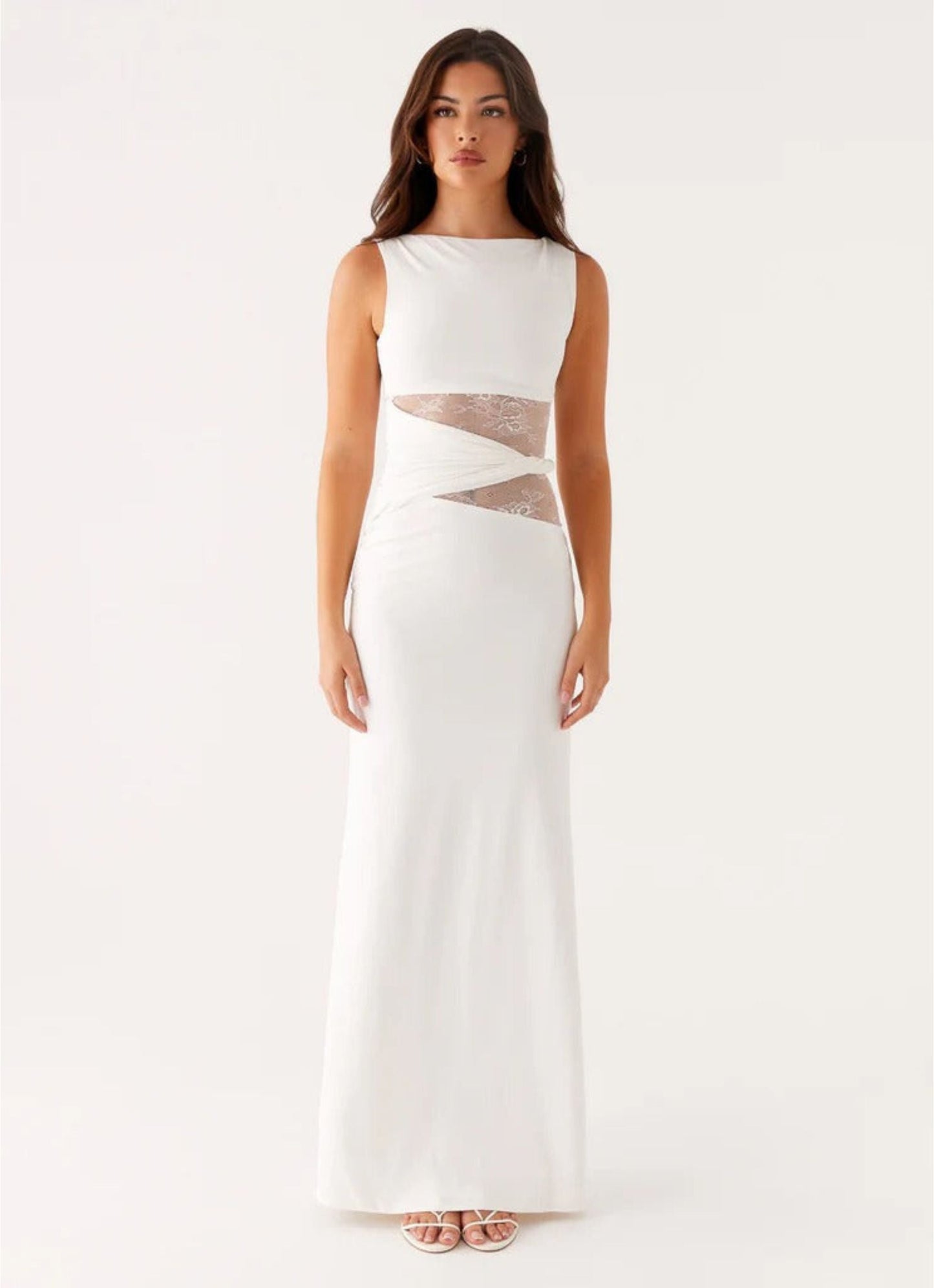 Leni | Maxi dress with cut-outs and lacing