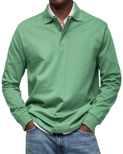 Heravis | Luxury Long-Sleeve Polo