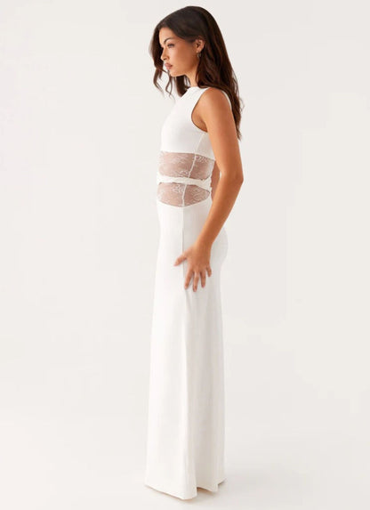 Leni | Maxi dress with cut-outs and lacing