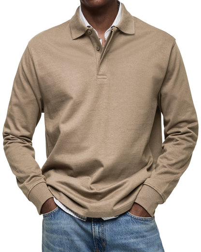 Heravis | Luxury Long-Sleeve Polo