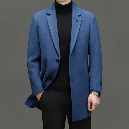 Men’s Harrington Wool-Blend Coat