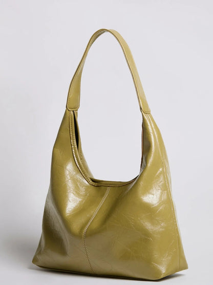 YAYA Distressed Leather Tote