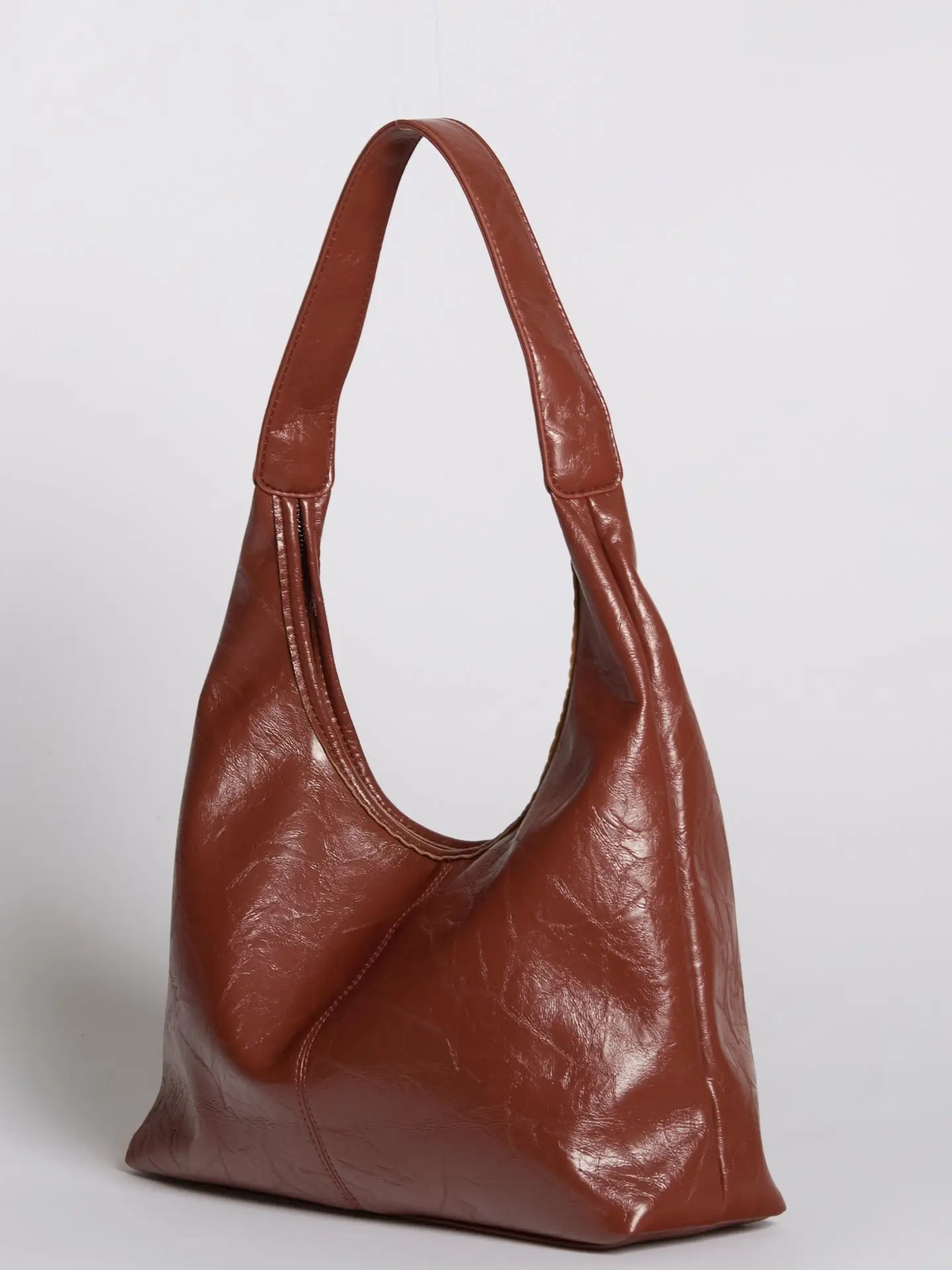 YAYA Distressed Leather Tote