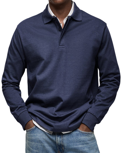 Heravis | Luxury Long-Sleeve Polo