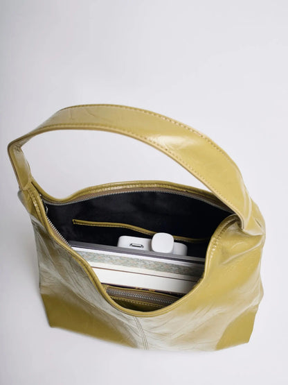 YAYA Distressed Leather Tote