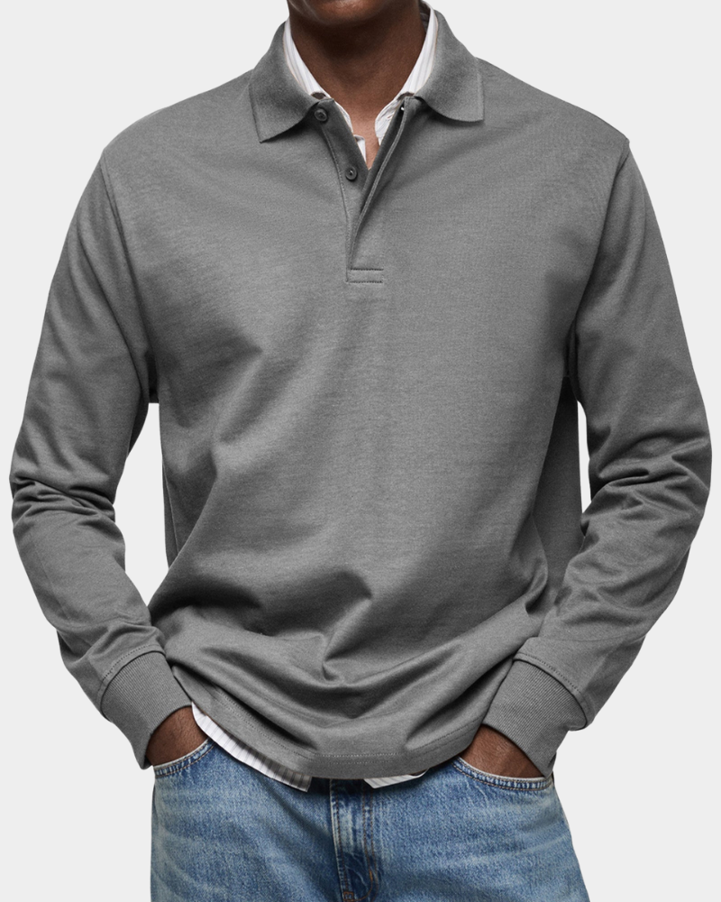 Wilson | Classic Long Sleeve Polo Shirt
