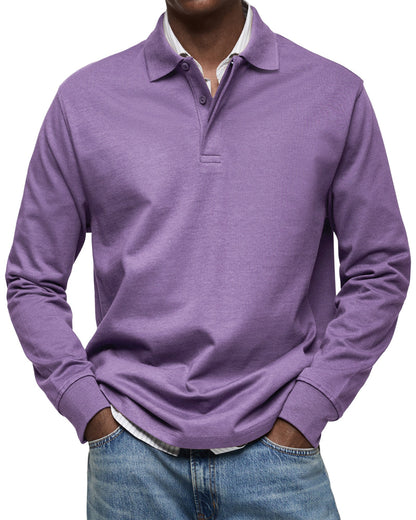 Heravis | Luxury Long-Sleeve Polo
