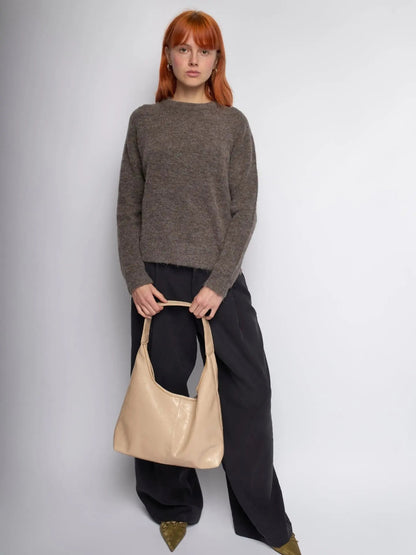 YAYA Distressed Leather Tote