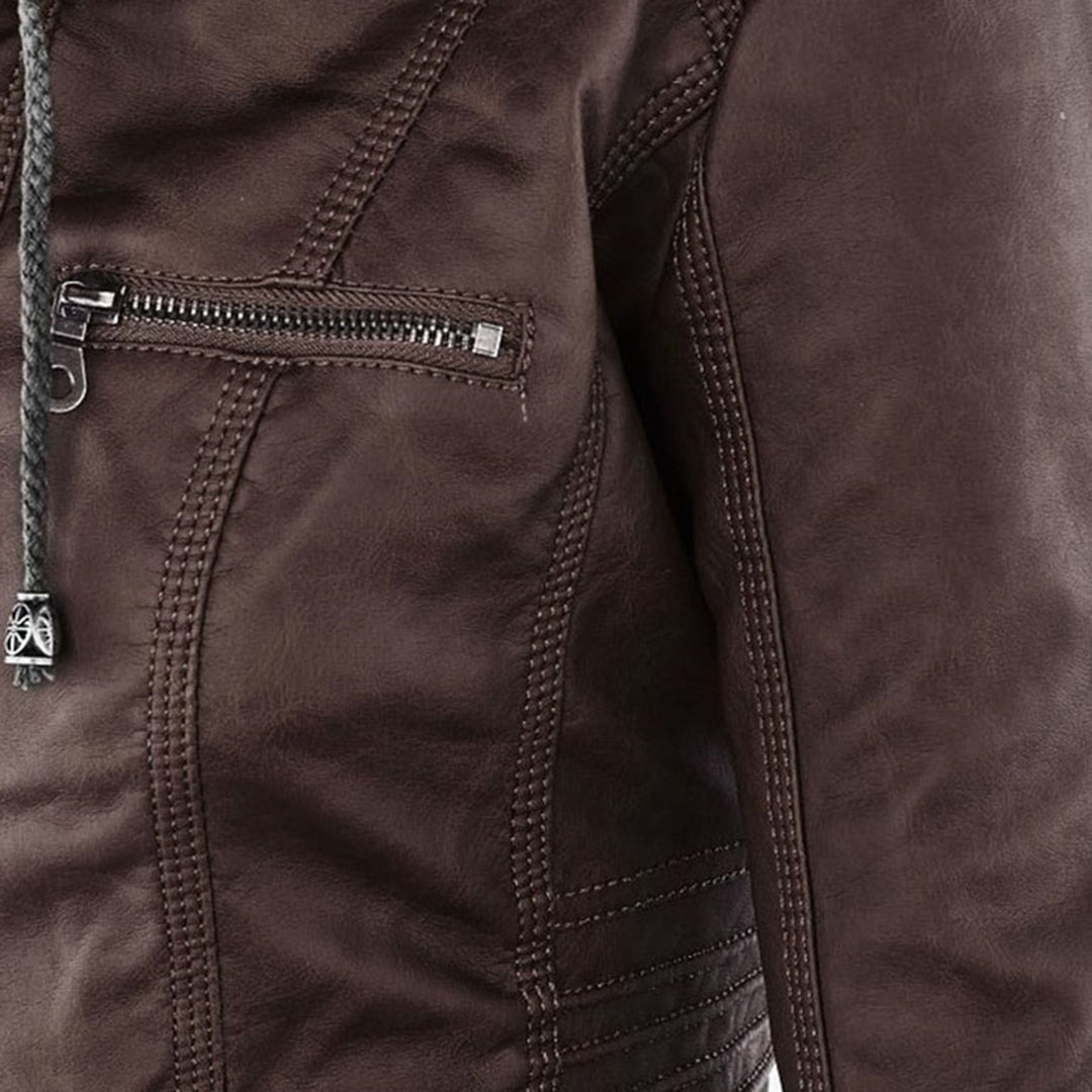 Leather Biker Jacket