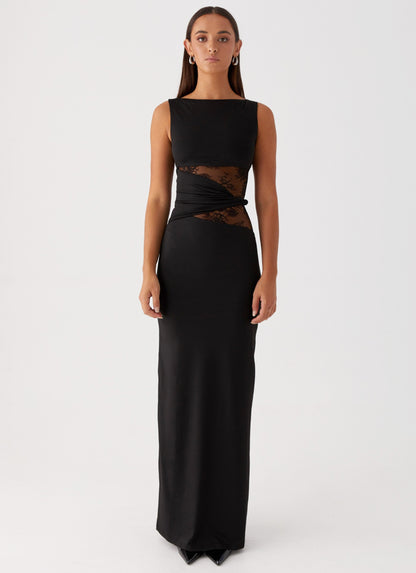 Leni | Maxi dress with cut-outs and lacing