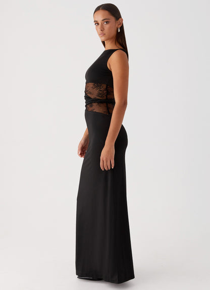 Leni | Maxi dress with cut-outs and lacing