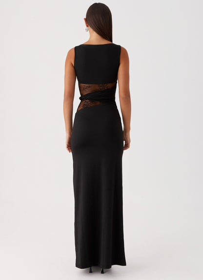 Leni | Maxi dress with cut-outs and lacing