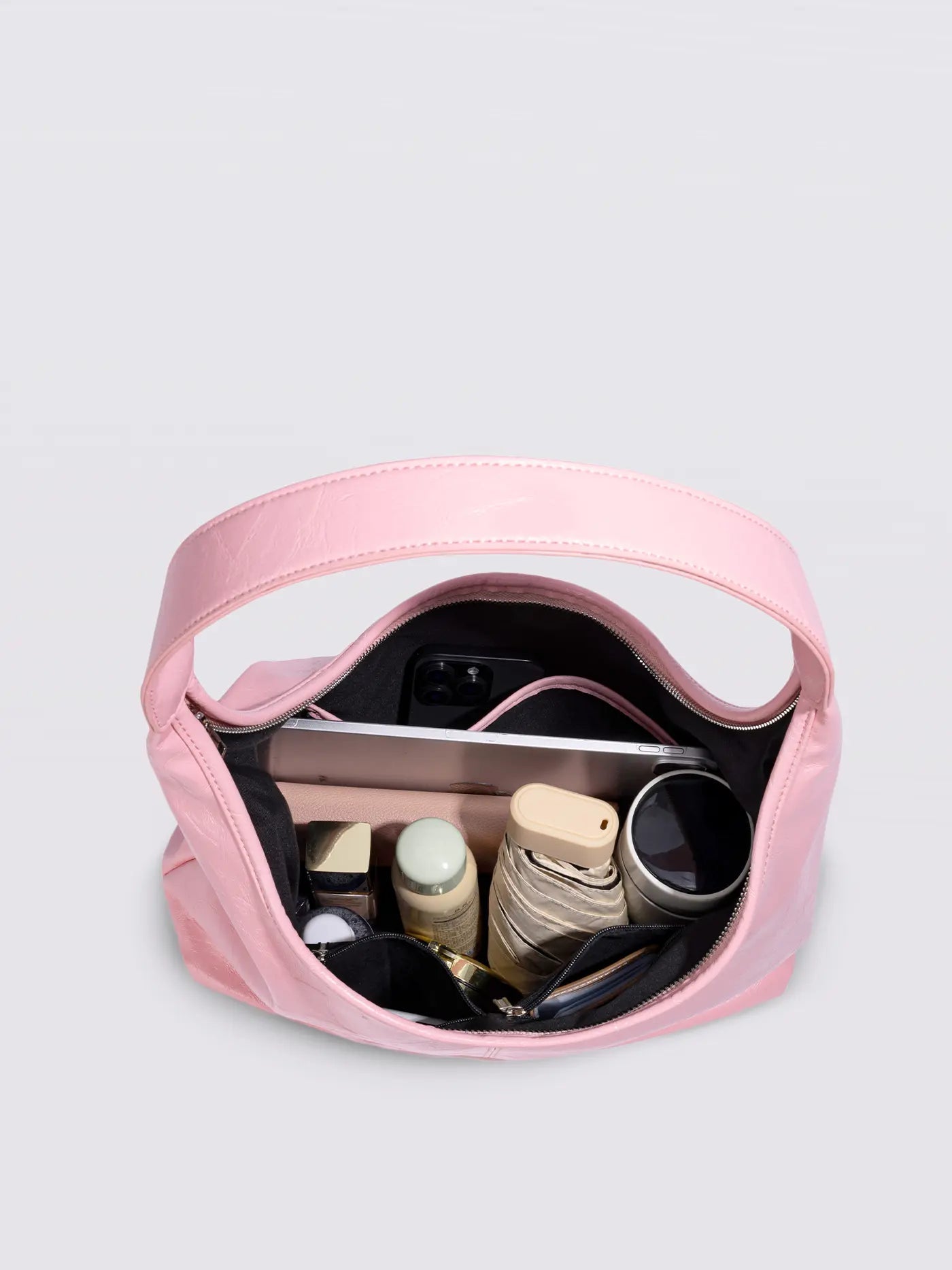 YAYA Distressed Leather Tote