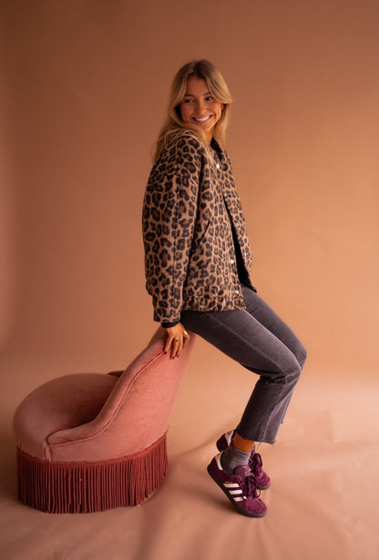 Charlotte | Chic Leopard Jacket